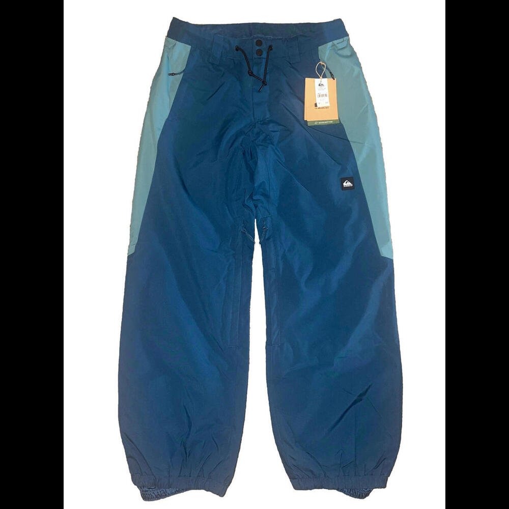 Quiksilver Snow Down Pant - Men's S & M Available. NWT Teal